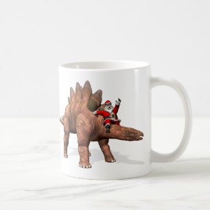 Sinterklaas met stegosaurus koffiemok