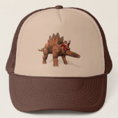 Sinterklaas met stegosaurus trucker pet (Voorkant)