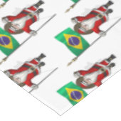 Sinterklaas met vertrek uit Brazilië Tafelkleed (Gekanteld)