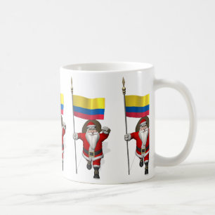 Sinterklaas met vertrek uit Colombia Koffiemok
