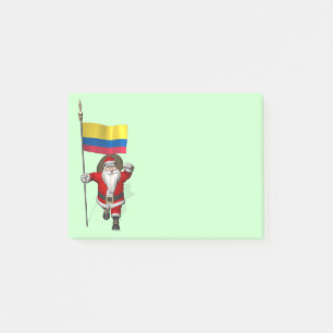 Sinterklaas met vertrek uit Colombia Post-it® Notes