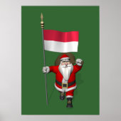 Sinterklaas met vertrek uit Indonesië Poster (Voorkant)