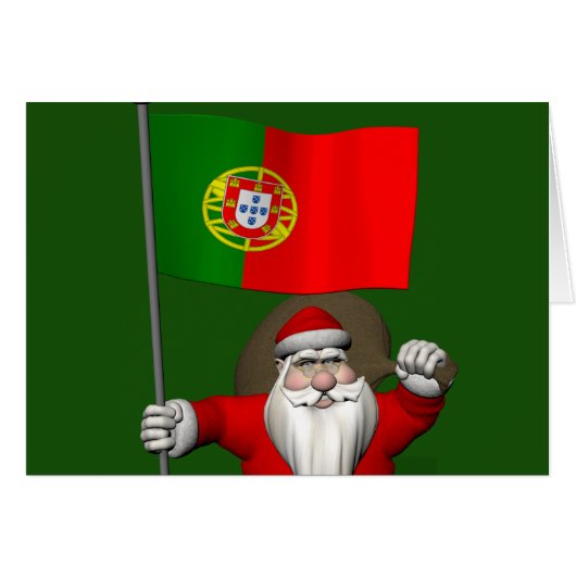 Sinterklaas met vertrek uit Portugal (Voorkant Horizontaal)