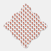 Sinterklaas met vlag van China Bedankdoosjes (Uitgevouwen)