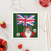 Sinterklaas met vlag van de Unie van het Verenigd  Servet (Insitu)