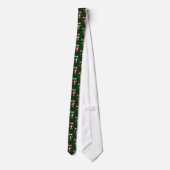 Sinterklaas met vlag van Missouri Stropdas (Achterkant)