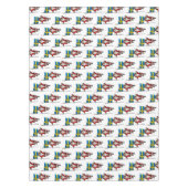 Sinterklaas met vlag van Zweden Tafelkleed (Voorkant)