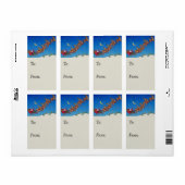 Sinterklaas met zijn dikke Label (Full Sheet)