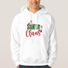 Sinterklaas Modern Trendy Stijlvol Schattige Kerst Hoodie