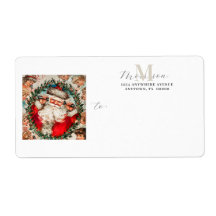  Sinterklaas Monogram Retourzending Verzendlabel