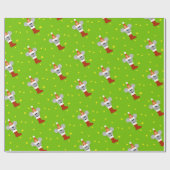 Sinterklaas Muis Kinderen Kerst Inpakpapier (Vlak)