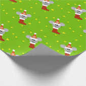 Sinterklaas Muis Kinderen Kerst Inpakpapier (Hoek)