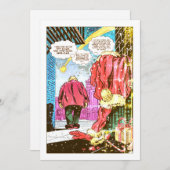 Sinterklaas niet meer! (Vintage) Feestdagenkaart (Voorkant / Achterkant)