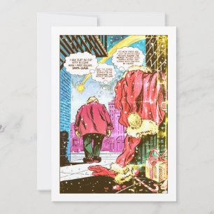 Sinterklaas niet meer! (Vintage) Feestdagenkaart