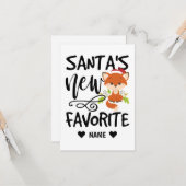 Sinterklaas' Nieuwe Favoriet Kaart (Voorkant / Achterkant in situ)