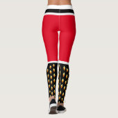 Sinterklaas Notenkraker Soldaat Nieuwigheid Kerstm Leggings (Achterkant)