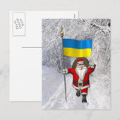 Sinterklaas Oekraïne Feestdagenkaart (Voorkant / Achterkant)