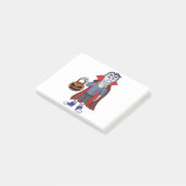 Sinterklaas of een vampier op Halloween Post-it® Notes (Schuin)