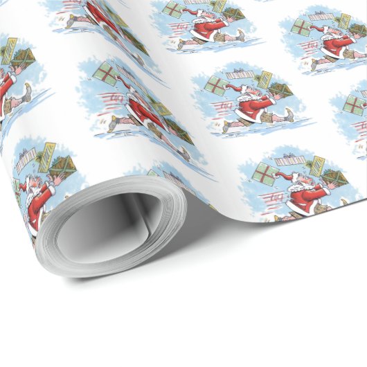 Sinterklaas, onbewerkt, glanzend papier (Rol Hoek)