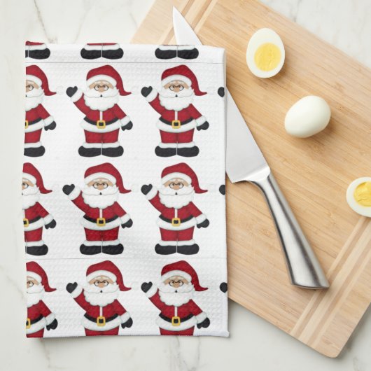 Sinterklaas onderweg theedoek (Quarter Fold)