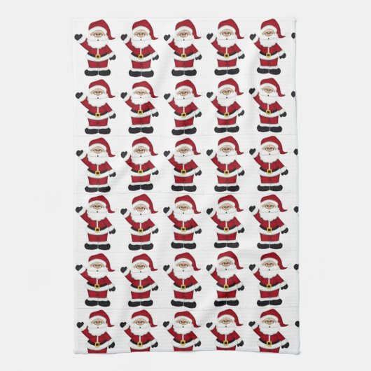 Sinterklaas onderweg theedoek (Verticaal)