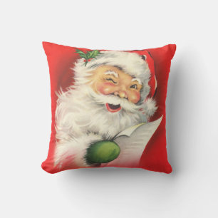 Sinterklaas Ondeugend Mooie Lijst Vintage Kerstmis Kussen