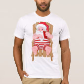 Sinterklaas Ontspannend Mannen T-shirt (Voorkant)