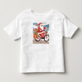 Sinterklaas op de motor kinder shirts