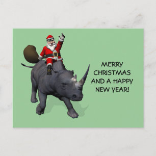 Sinterklaas op de Rijn Feestdagenkaart