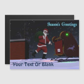 Sinterklaas op de weg - Groeten van het seizoen (Voorkant / Achterkant)