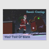 Sinterklaas op de weg - Groeten van het seizoen (Voorkant)