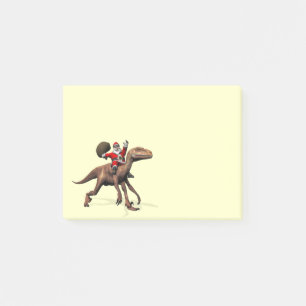 Sinterklaas op Deinonychus Post-it® Notes