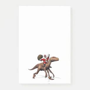 Sinterklaas op Deinonychus Post-it® Notes
