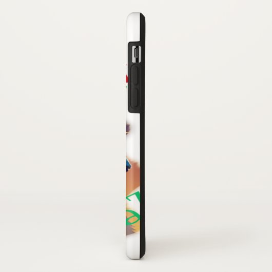 Sinterklaas op een T rex Case-Mate iPhone Case (Achterkant/links)