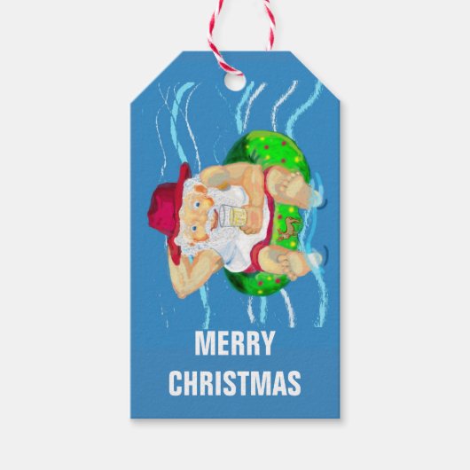 Sinterklaas op feestdagen Gift Labels Cadeaulabel (Voorkant)