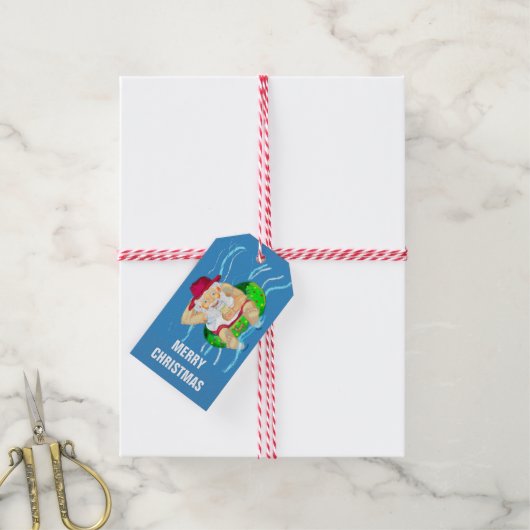 Sinterklaas op feestdagen Gift Labels Cadeaulabel (Met Touw)