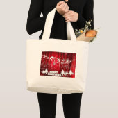Sinterklaas op het werk grote tote bag (Voorkant (product))