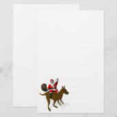 Sinterklaas op Kangaroo Briefpapier (Voorkant / Achterkant)
