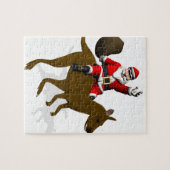 Sinterklaas op Kangaroo Legpuzzel (Horizontaal)