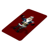 Sinterklaas op kerstdag magneet (Linkerzijde)