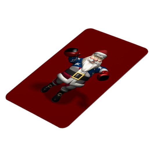 Sinterklaas op kerstdag magneet (Linkerzijde)