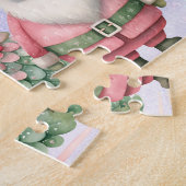 Sinterklaas op maat kind naam puzzel (Zijkant)