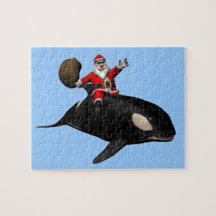Sinterklaas op Orca Legpuzzel