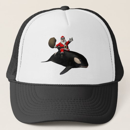 Sinterklaas op Orca Trucker Pet (Voorkant)