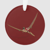 Sinterklaas op Quetzalcoatlus Ornament (voorkant)