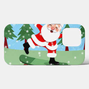Sinterklaas op skateboard Case-Mate iPhone case
