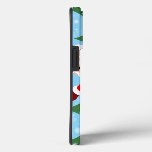 Sinterklaas op skateboard Case-Mate iPhone case (Achterkant / Rechts)