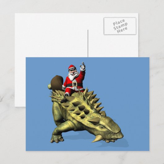 Sinterklaas op Talarurus Feestdagenkaart (Voorkant / Achterkant)