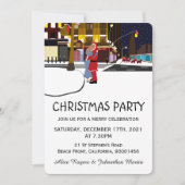 Sinterklaas op uitnodiging voor Kerstmis op breedb (Voorkant)