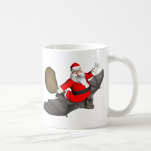 Sinterklaas op vliegende biet koffiemok